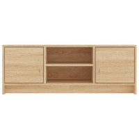 Produktbild för Tv-bänk sonoma ek 102x30x37,5 cm konstruerat trä