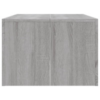 Produktbild för Soffbord grå sonoma 102x50x36 cm konstruerat trä