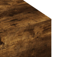 Produktbild för Soffbord rökfärgad ek 100x49,5x31 cm konstruerat trä