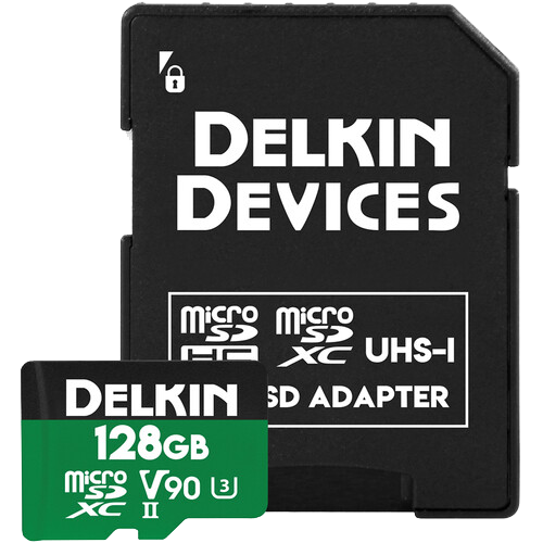DELKIN Delkin microSD Power 2000x UHS-II (V90) R300/W250 128GB