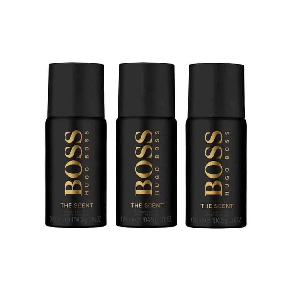 Produktbild för 3-pack Hugo Boss The Scent Deo Spray 150ml
