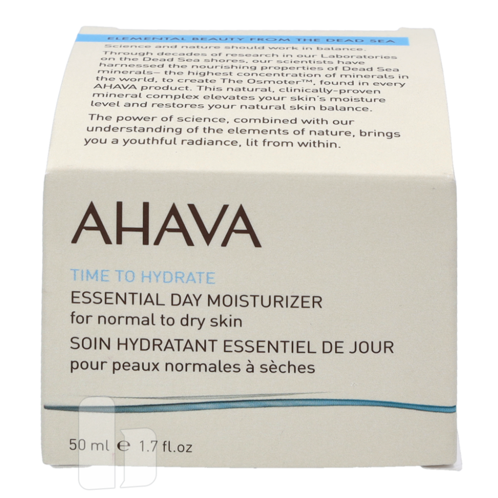 Produktbild för Ahava T.T.H. Essential Day Moisturizer 50 ml Dam