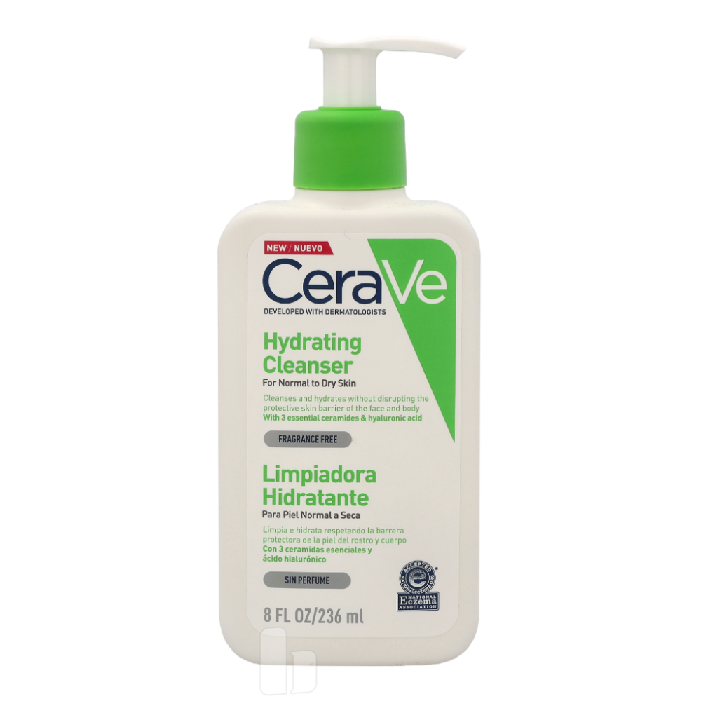 CeraVe Hydrating Cleanser W Pump 236 Ml Unisex K p Till In cerave-hydrating-cleanser-w-pump-236-ml-unisex-k-p-till-in