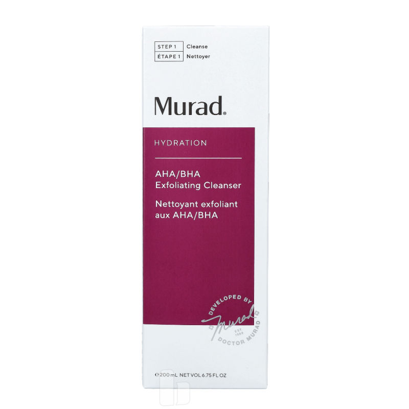 Produktbild för Murad Hydration AHA/BHA Exfoliating Cleanser