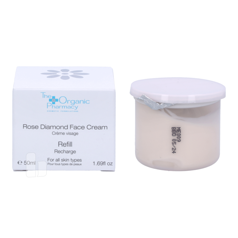 Produktbild för The Organic Pharmacy Rose Diamond Face Cream - Refill