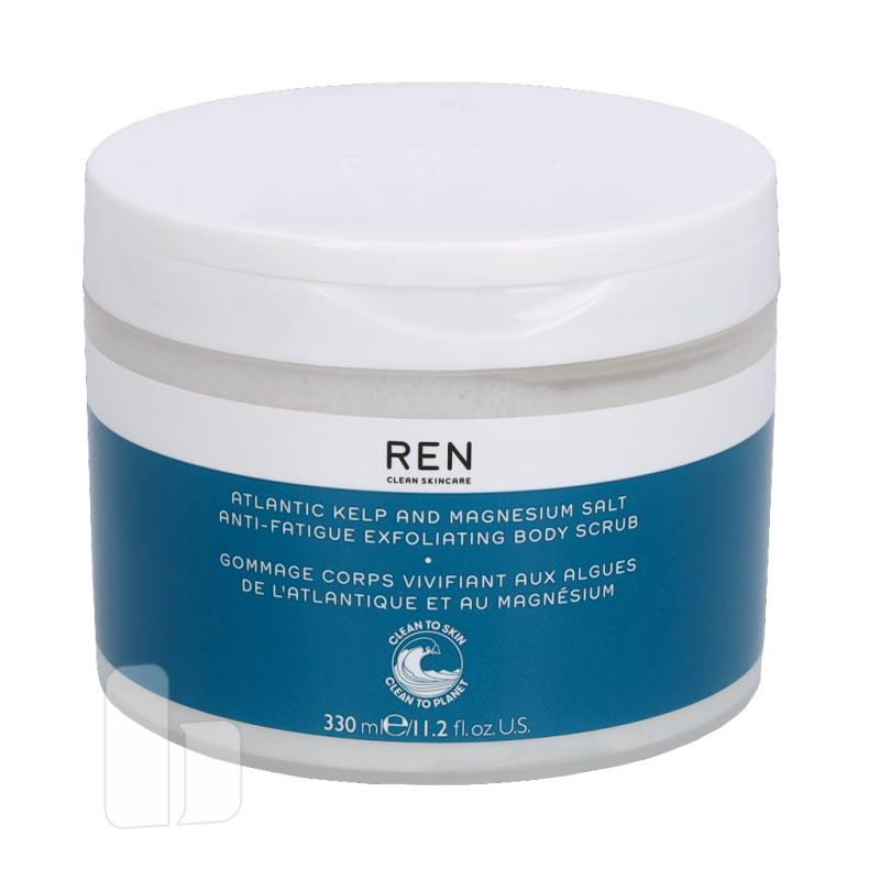 Produktbild för REN Atlantic Kelp & Magnesium Anti-Fatigue Exfol. Body Scrub