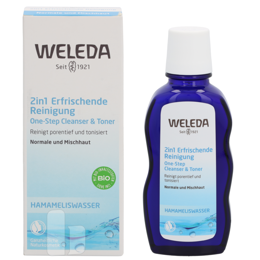 Produktbild för Weleda 2-In-1 Refreshing Cleansing Tonic 100 ml Dam