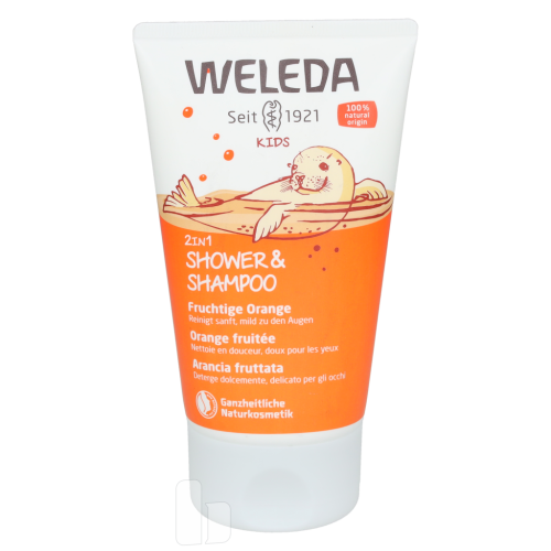 Weleda Weleda Kids 2in1 Shower & Shampoo Fruity Orange 150 ml Unisex