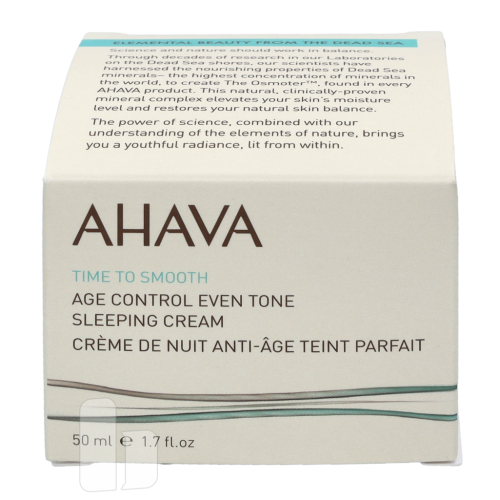 Ahava Ahava T.T.S. Age Control Even Tone Sleeping Cream