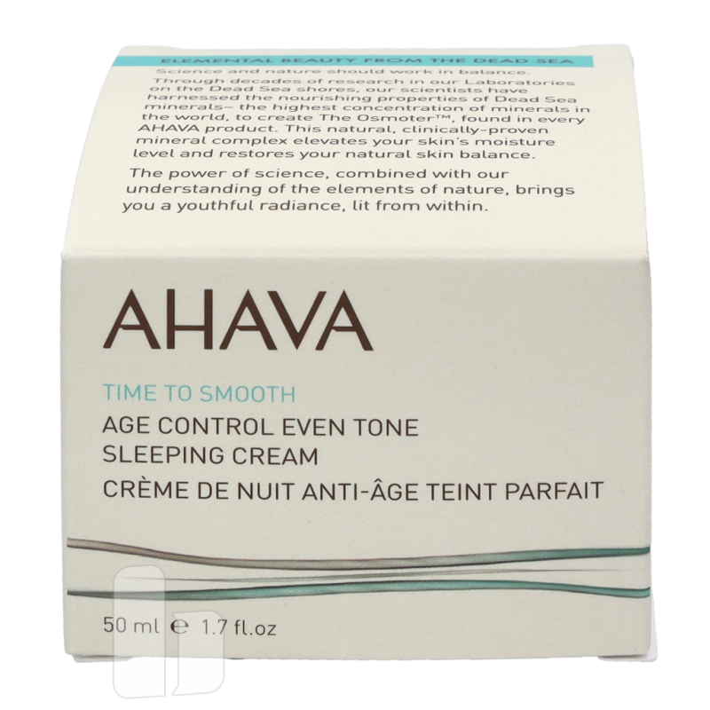 Produktbild för Ahava T.T.S. Age Control Even Tone Sleeping Cream