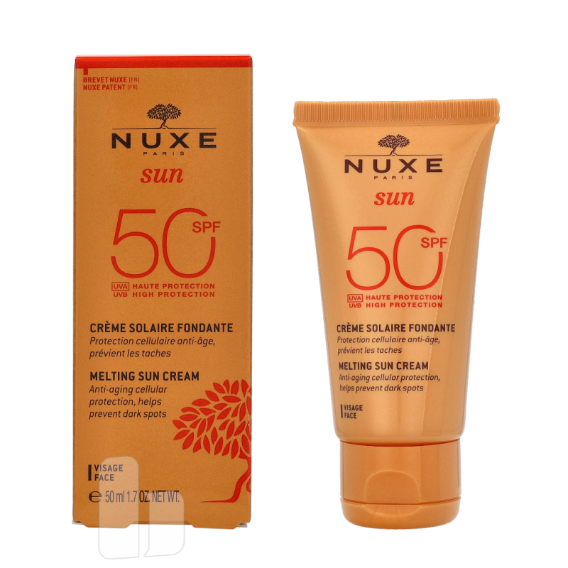 Produktbild för Nuxe Sun Melting Cream High Prot. For Face SPF50