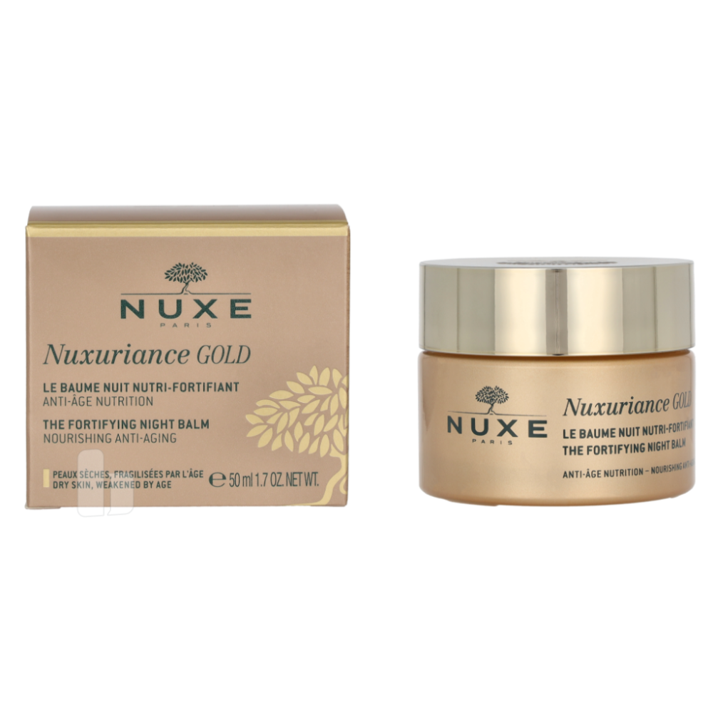 Produktbild för Nuxe Nuxuriance Gold Nutri-Fortifying Night Balm Ultimate Anti-Aging, Dry Skin, Weakened By Age. 50 ml Dam