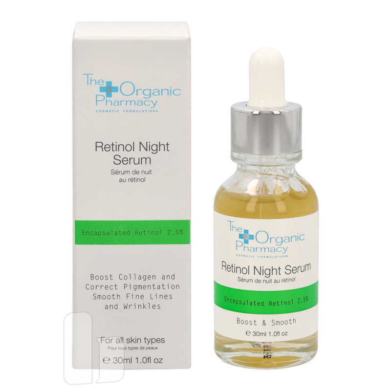 Produktbild för The Organic Pharmacy Retinol Night Serum