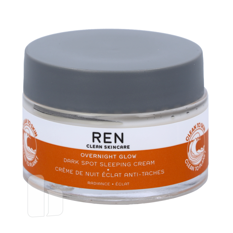 Produktbild för REN Overnight Glow Dark Spot Sleeping Cream