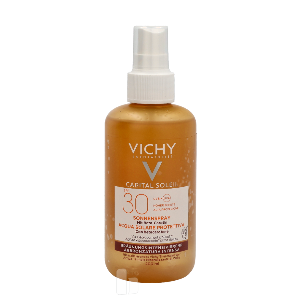 Produktbild för Vichy Ideal Soleil Solar Protective Water Enhanced SPF30 200 ml Dam