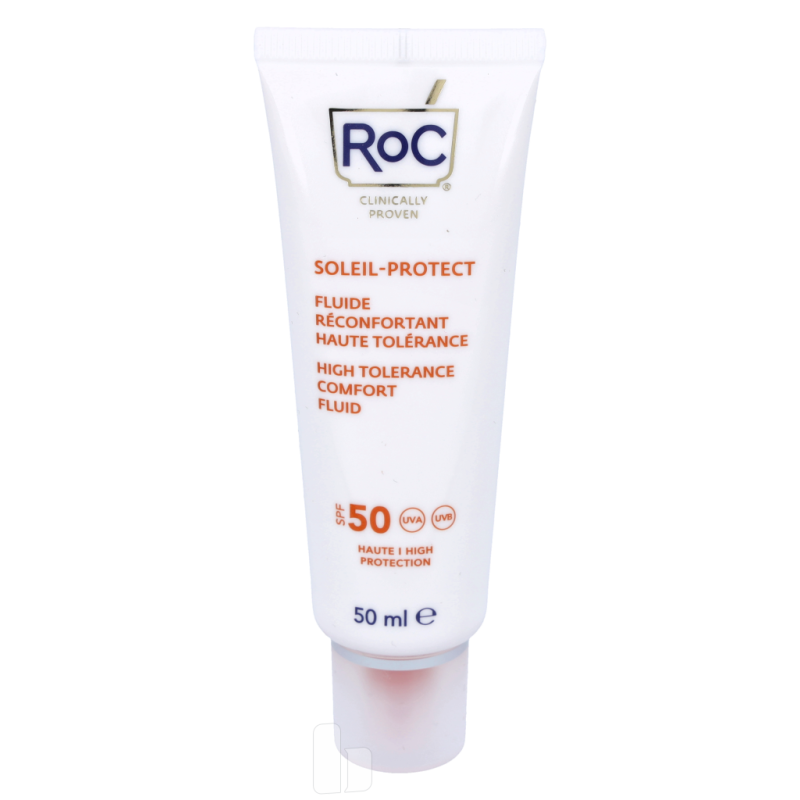 Produktbild för RoC Soleil-Protect High Tolerance Fluid SPF50+