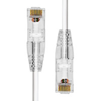Miniatyr av produktbild för ProXtend S-6UTP-0025W nätverkskablar Vit 0,25 m Cat6 U/UTP (UTP)