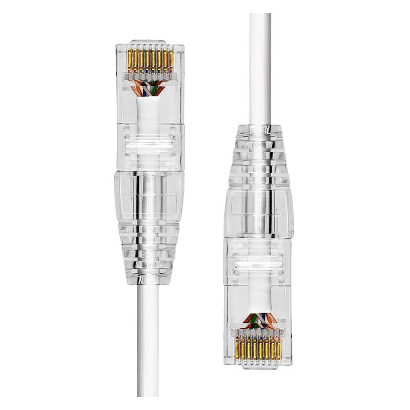 Produktbild för ProXtend S-6UTP-0025W nätverkskablar Vit 0,25 m Cat6 U/UTP (UTP)