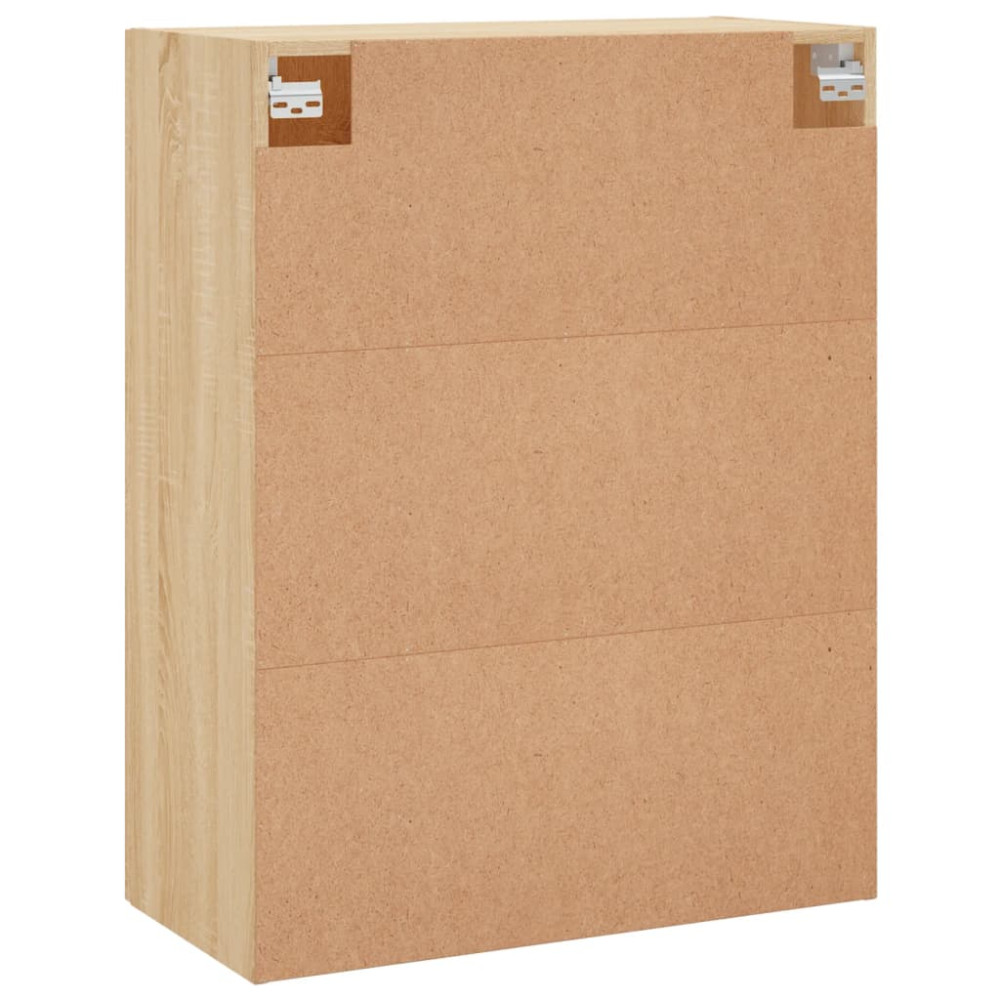 Produktbild för Väggskåp 2 st sonoma-ek 69,5x34x90 cm