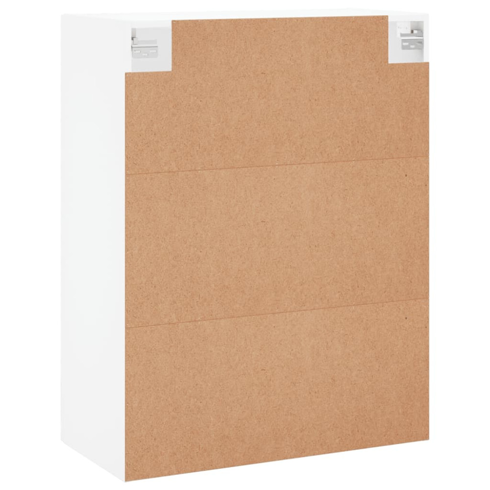 Produktbild för Väggskåp 2 st vit 69,5x34x90 cm