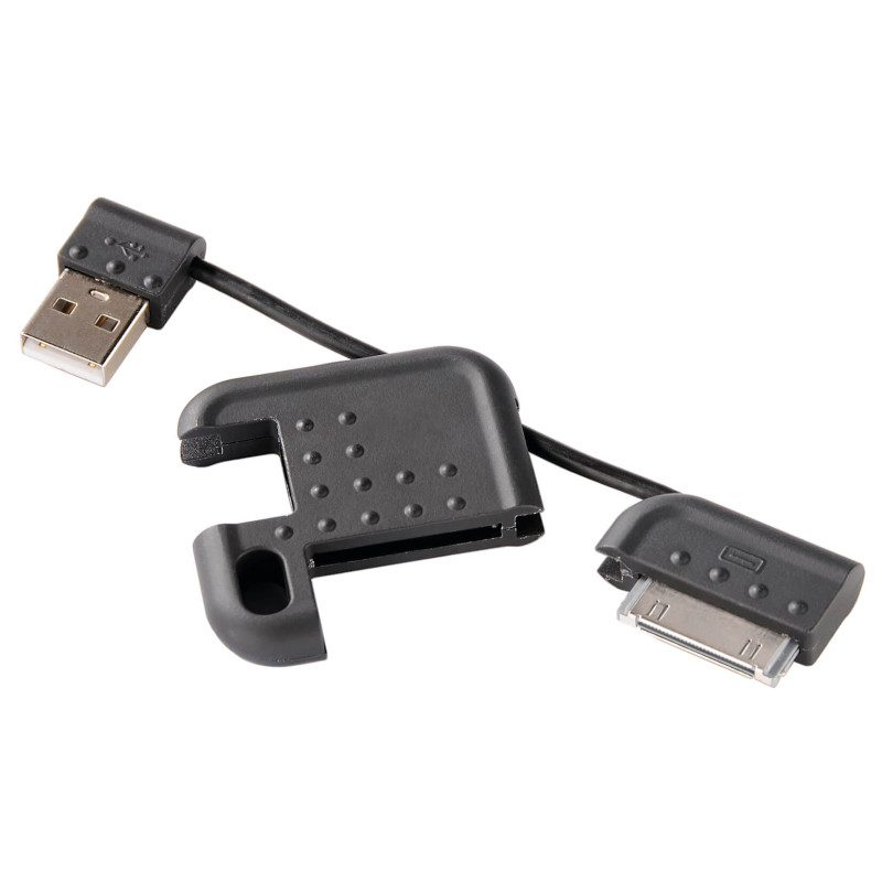 Produktbild för iPhone3/4 USBladdare Mini Travel mini-laddare och synk MFI