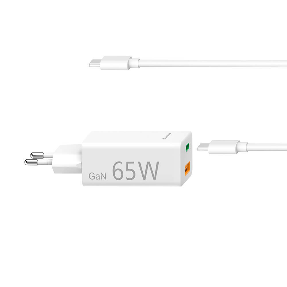 Produktbild för Charger USB-C Universal USB-C/A PD GaN 5-20V/65W