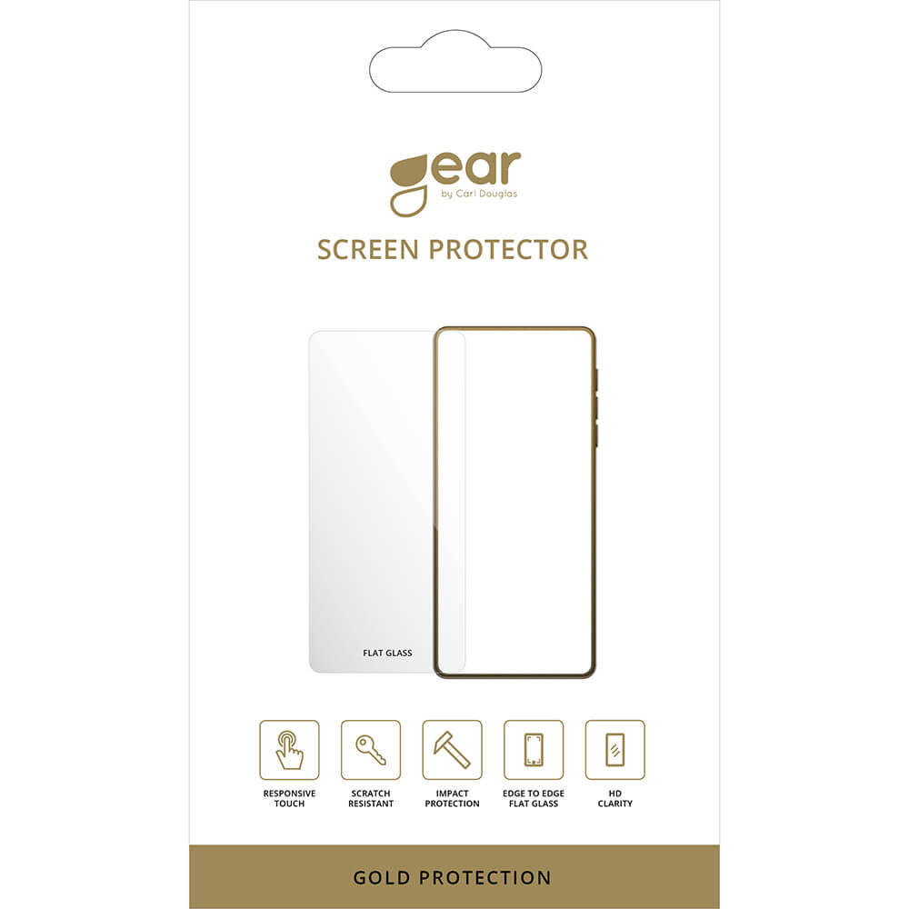 Produktbild för Glass Prot. Flat Case Friendly 2.5D GOLD iPad PRO 11" 2018-2023/AIR 10,9" 2020-2023