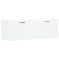 Produktbild för Väggskåp vit 100x36,5x35 cm konstruerat trä
