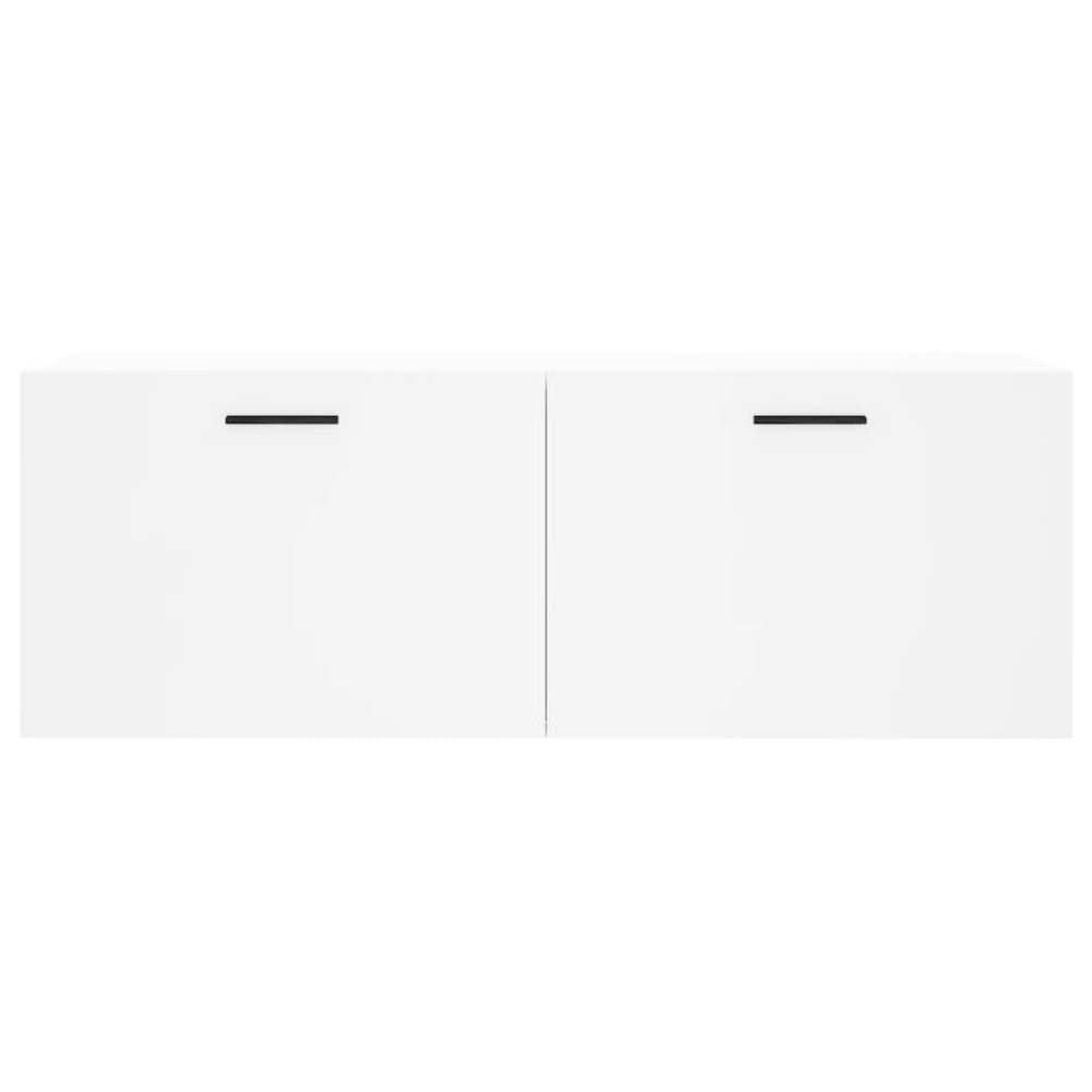 Produktbild för Väggskåp vit 100x36,5x35 cm konstruerat trä