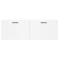 Produktbild för Väggskåp vit 100x36,5x35 cm konstruerat trä