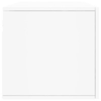 Produktbild för Väggskåp vit 100x36,5x35 cm konstruerat trä