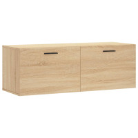 Produktbild för Väggskåp sonoma-ek 100x36,5x35 cm konstruerat trä