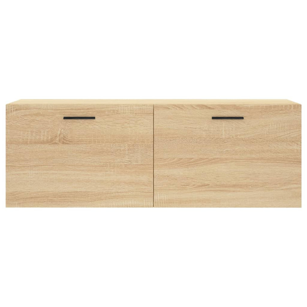 Produktbild för Väggskåp sonoma-ek 100x36,5x35 cm konstruerat trä