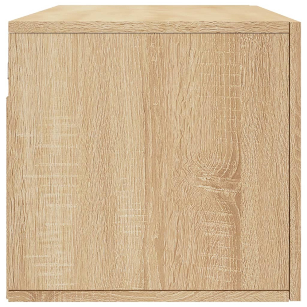 Produktbild för Väggskåp sonoma-ek 100x36,5x35 cm konstruerat trä