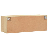 Produktbild för Väggskåp sonoma-ek 100x36,5x35 cm konstruerat trä