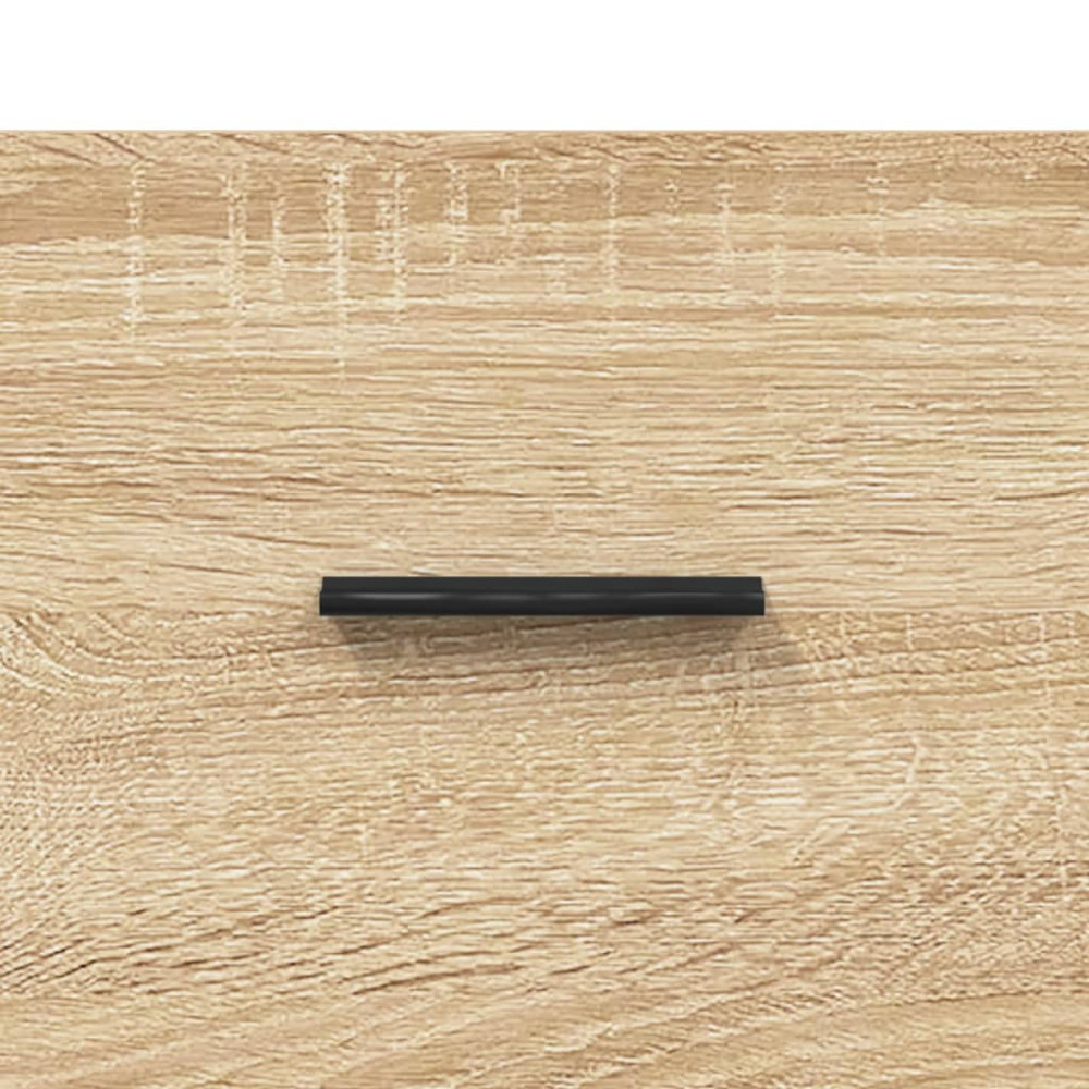 Produktbild för Väggskåp sonoma-ek 100x36,5x35 cm konstruerat trä