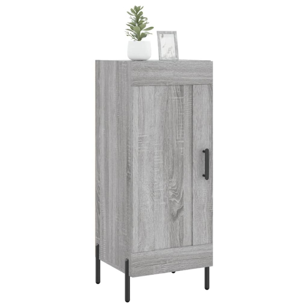 Produktbild för Skåp grå sonoma 34,5x34x90 cm konstruerat trä