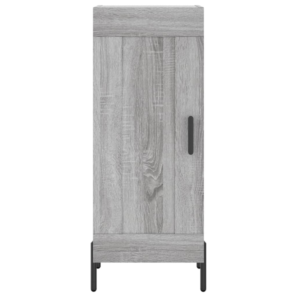 Produktbild för Skåp grå sonoma 34,5x34x90 cm konstruerat trä