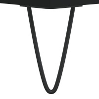 Produktbild för Byråer 2 st svart 40x35x70 cm konstruerat trä