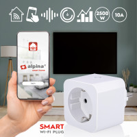 Miniatyr av produktbild för WiFi Smart Plug 2300W med Energimätning