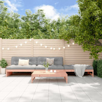 Produktbild för Loungegrupp för trädgården med dynor 4 delar massiv douglasgran