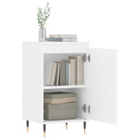 Produktbild för Byråer 2 st vit 40x35x70 cm konstruerat trä