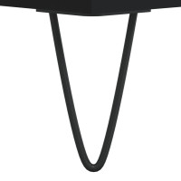 Produktbild för Byråer 2 st svart 40x35x70 cm konstruerat trä