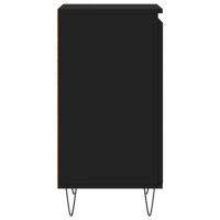 Produktbild för Byråer 2 st svart 40x35x70 cm konstruerat trä