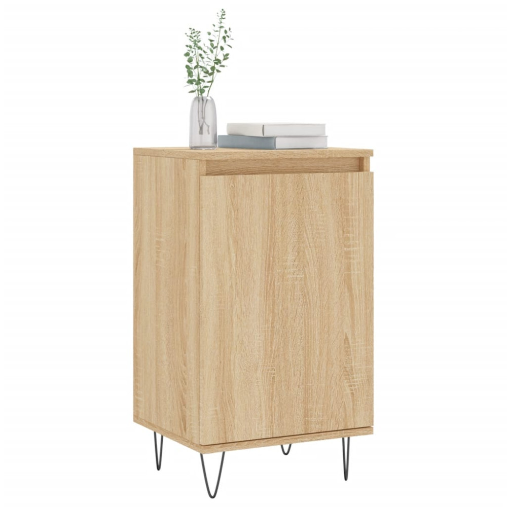 Produktbild för Byråer 2 st sonoma-ek 40x35x70 cm konstruerat trä