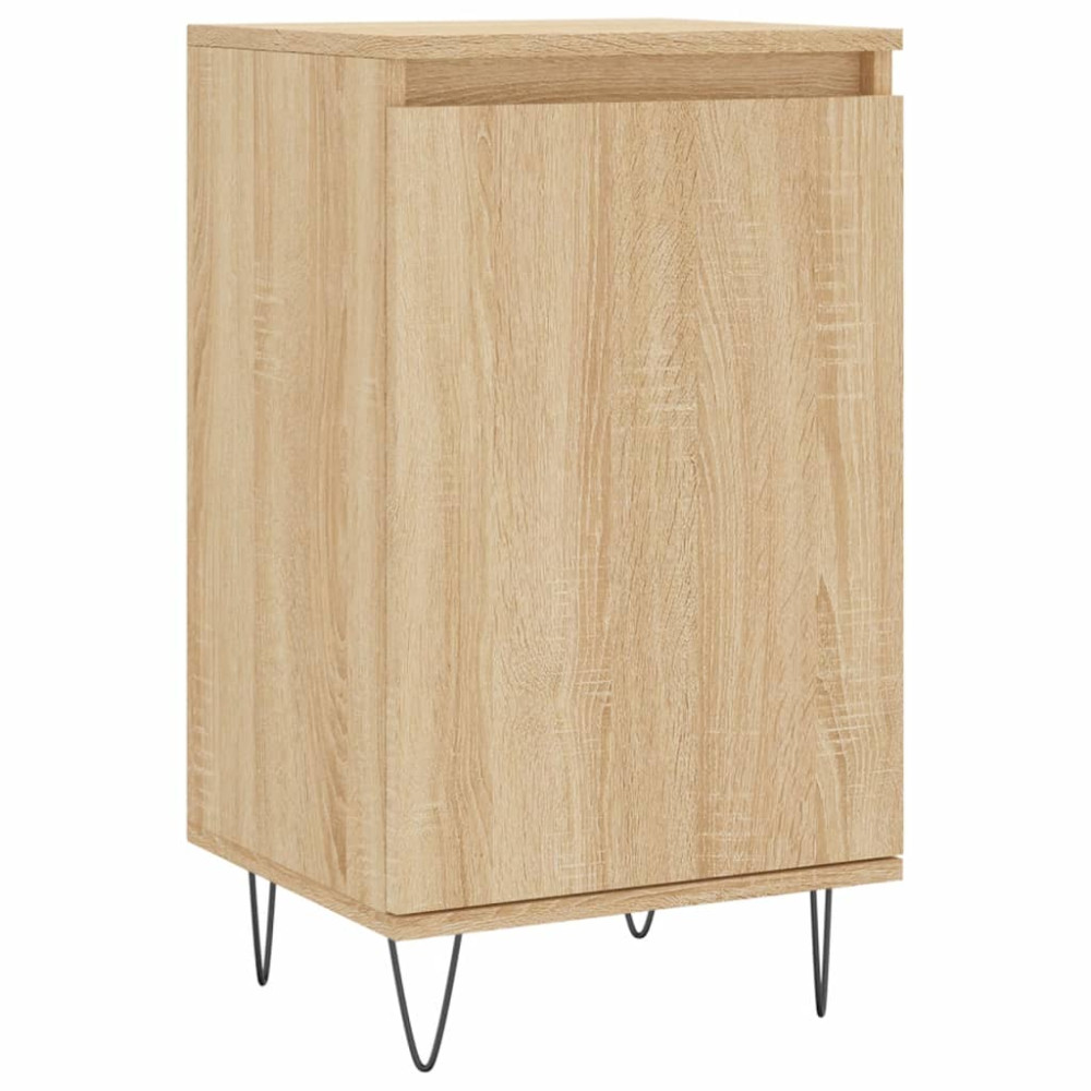 Produktbild för Byråer 2 st sonoma-ek 40x35x70 cm konstruerat trä