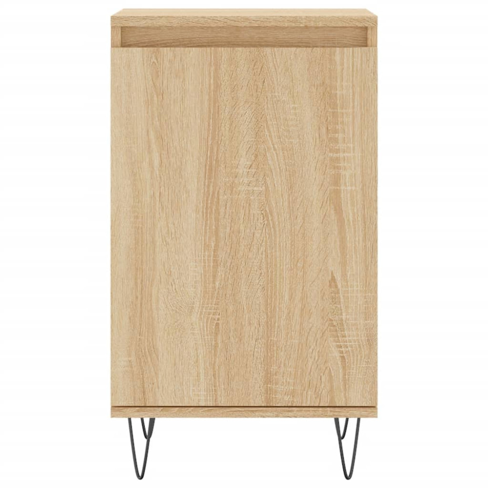 Produktbild för Byråer 2 st sonoma-ek 40x35x70 cm konstruerat trä