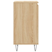 Produktbild för Byråer 2 st sonoma-ek 40x35x70 cm konstruerat trä