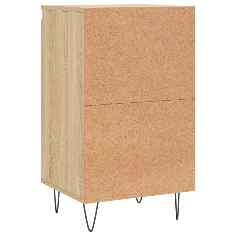 Produktbild för Byråer 2 st sonoma-ek 40x35x70 cm konstruerat trä