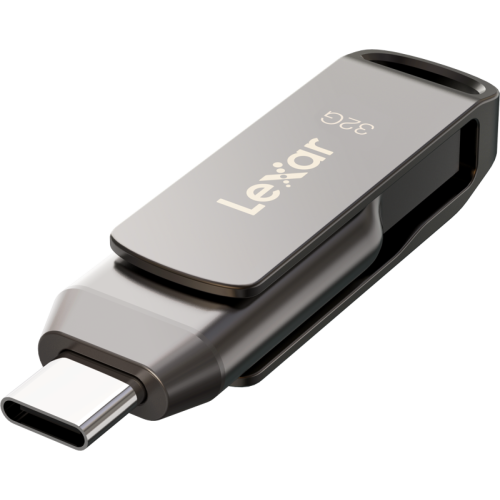 LEXAR Lexar JumpDrive Dual Drive D400 Type-C/Type-C & Type-A, up to 100MB/s read (USB 3.1) 32GB